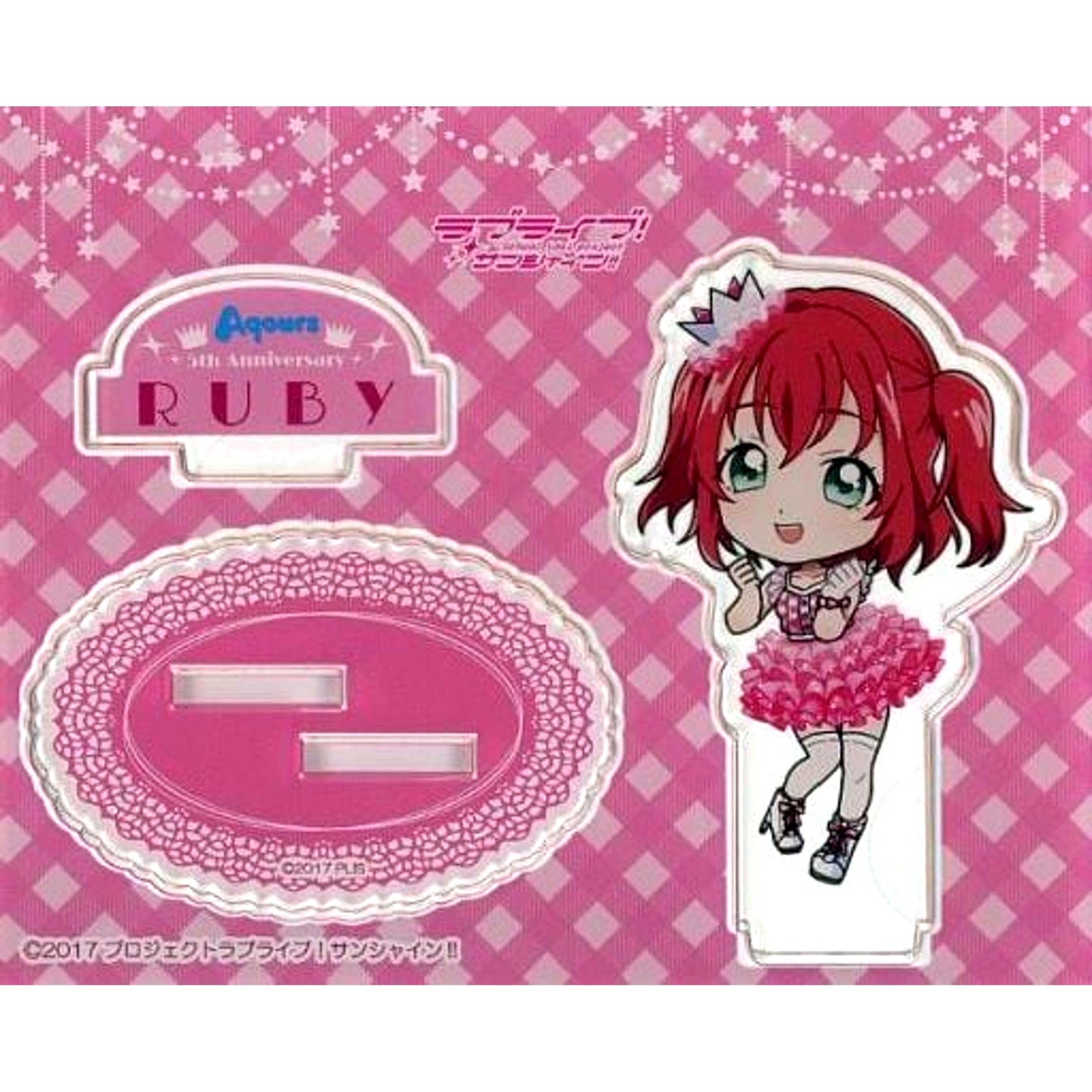 Ruby Kurosawa Deformed Acrylic Stand Love Live! Sunshine!! Aqours 5th Anniversary Limited Shop in Marui [USED]