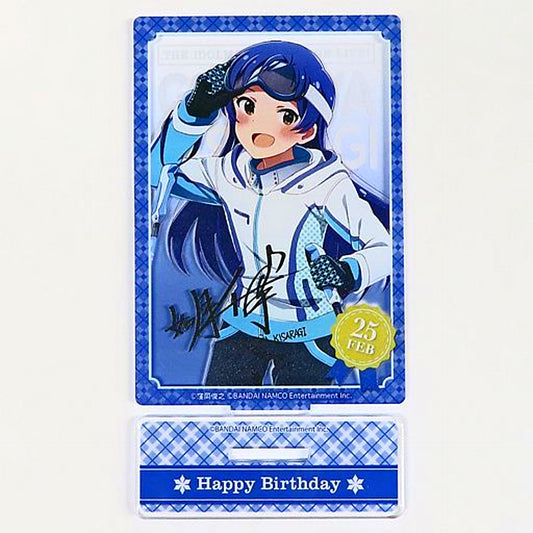 Chihaya Kisaragi Birthday Acrylic Stand 2nd Idolmaster Million Live [USED]