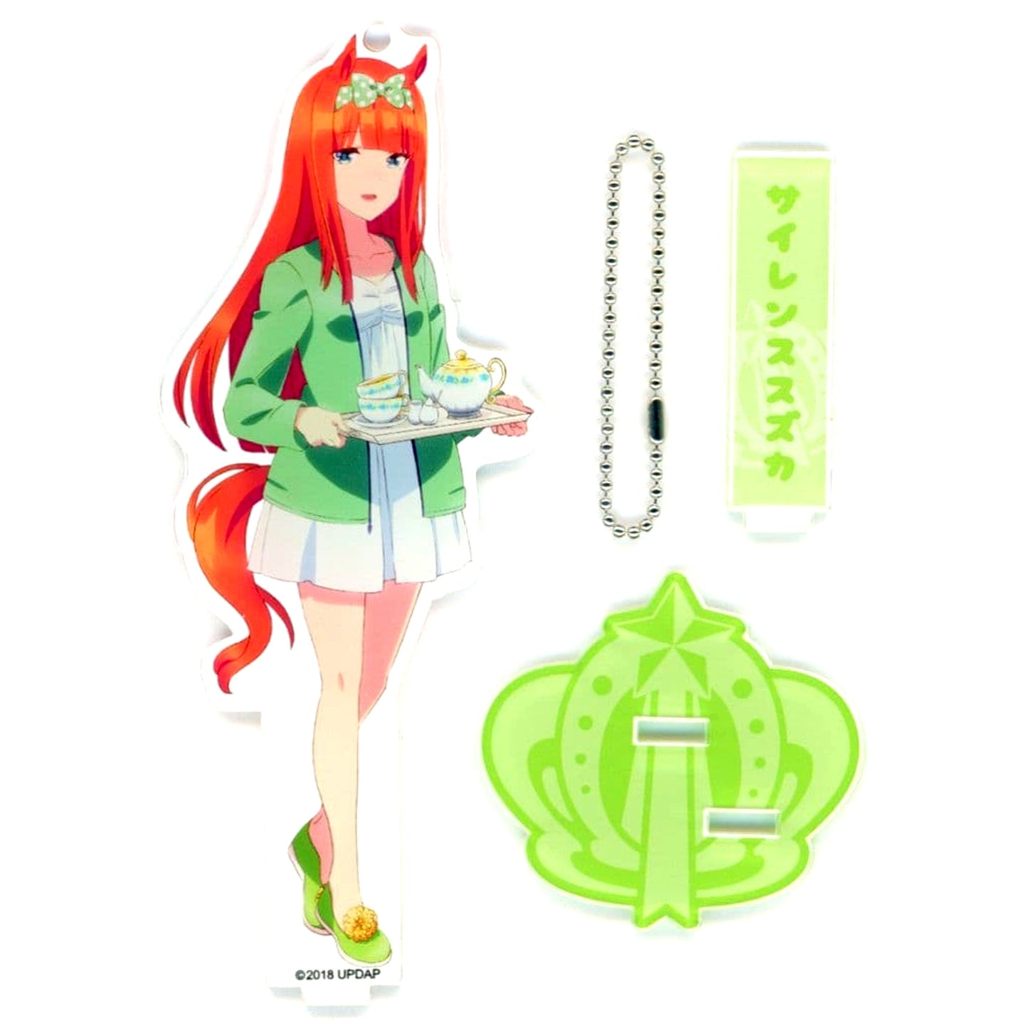 Silence Suzuka Umamusume: Pretty Derby Newly Illustrated Trading Acrylic Stand Comic Market 94 Goods [USED]