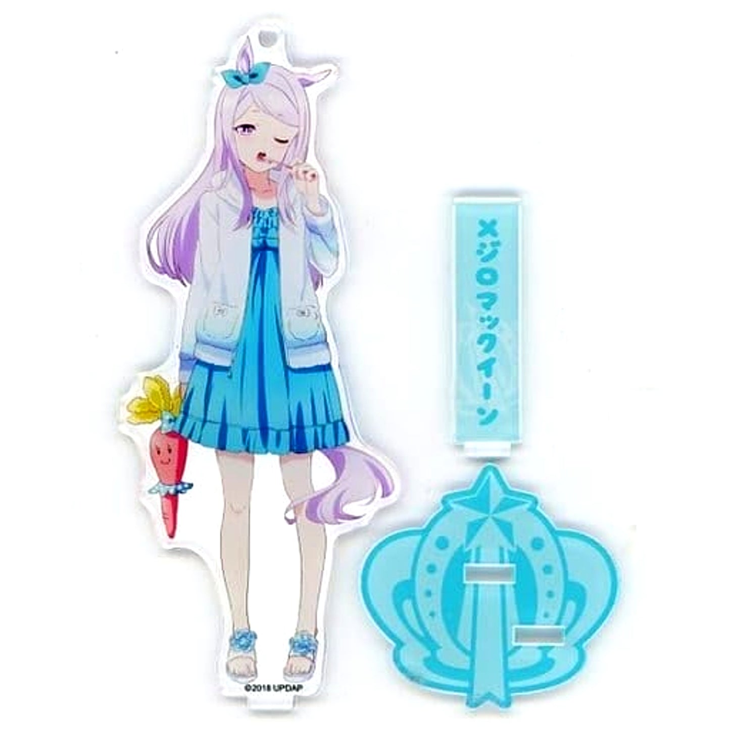 Mejiro McQueen Umamusume: Pretty Derby Newly Illustrated Trading Acrylic Stand Comic Market 94 Goods [USED]