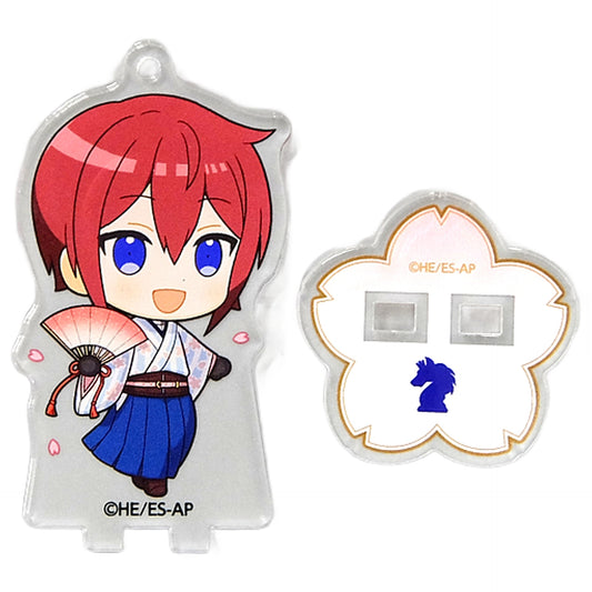 Tsukasa Suo Ensemble Stars! Random Acrylic Stand Keychain Sakura Ver. Group B animatecafe 2nd Edition Limited [USED]