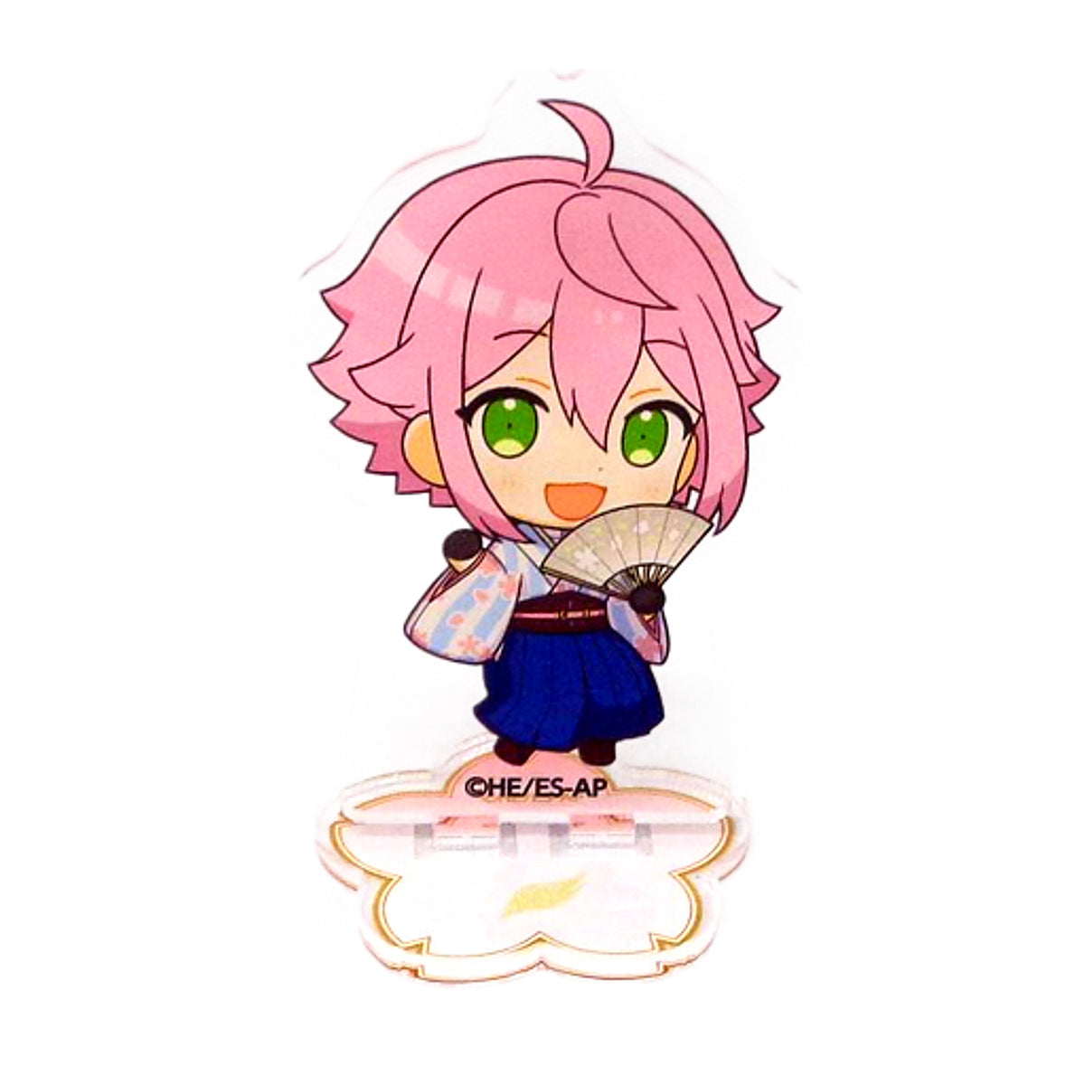 Ensemble Stars! Touri Himemiya Trading Acrylic Stand Keychain Sakura Ver. animatecafe 2nd Edition Limited Keychains [USED]