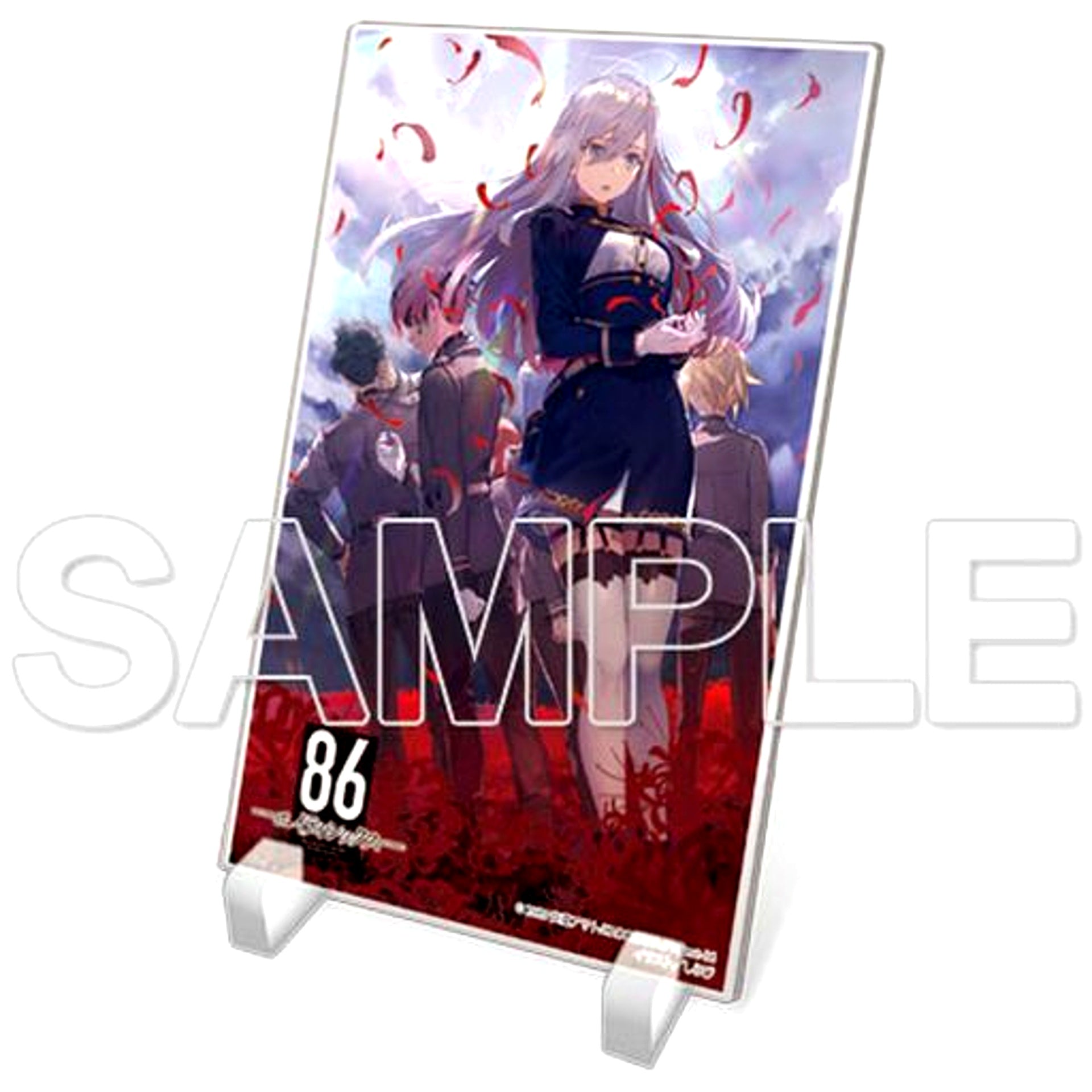Vladilena Milize Original Novel Vol. 4 Cover Illustration 86 Eighty-Six Acrylic Stand 2 [USED]