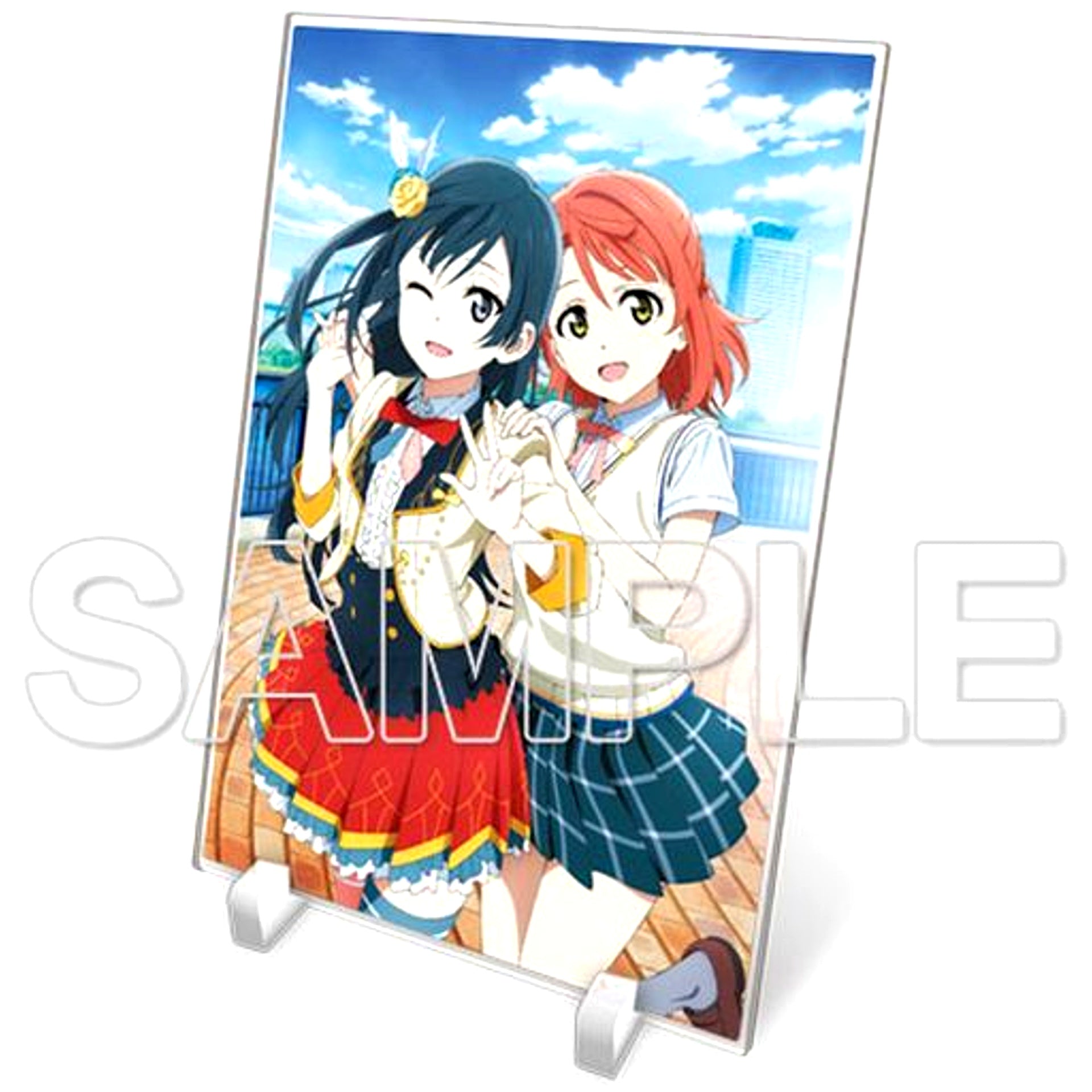 Ayumu Uehara & Setsuna Yuki Love Live! Nijigasaki High School Idol Club Big Acrylic Stand [USED]