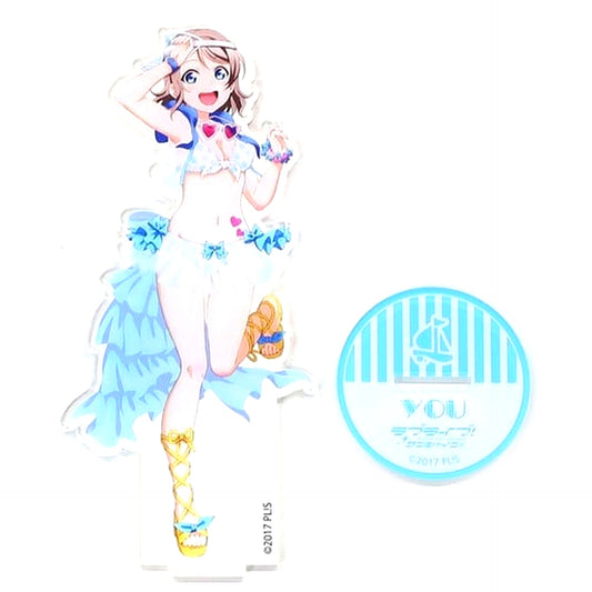 You Watanabe Swimsuit Acrylic Stand Love Live! Sunshine!! [USED]