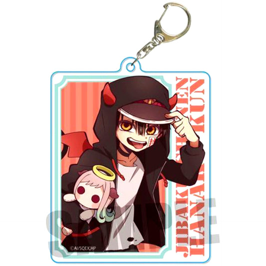 Hanako-kun Angel Nene-chan Plush Little Devil Parka Ver. Toilet-bound Hanako-kun Choi Deka Acrylic Keychain [USED]