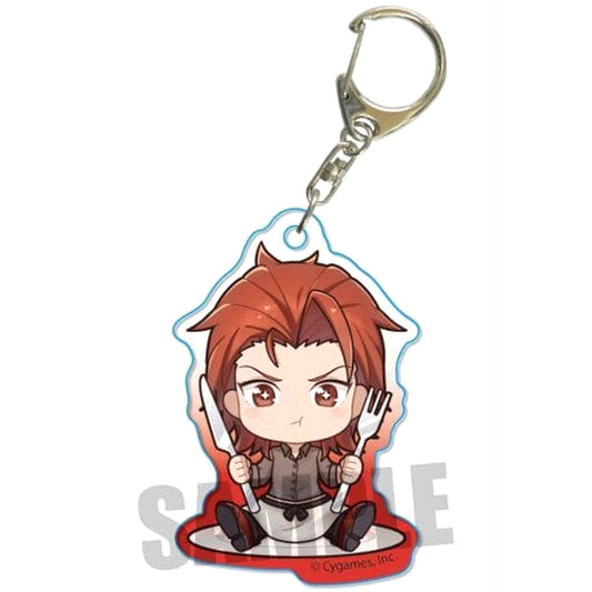 Granblue Fantasy Percival Bistro Feendrache Gochichara Acrylic Keychain Keychains [USED]