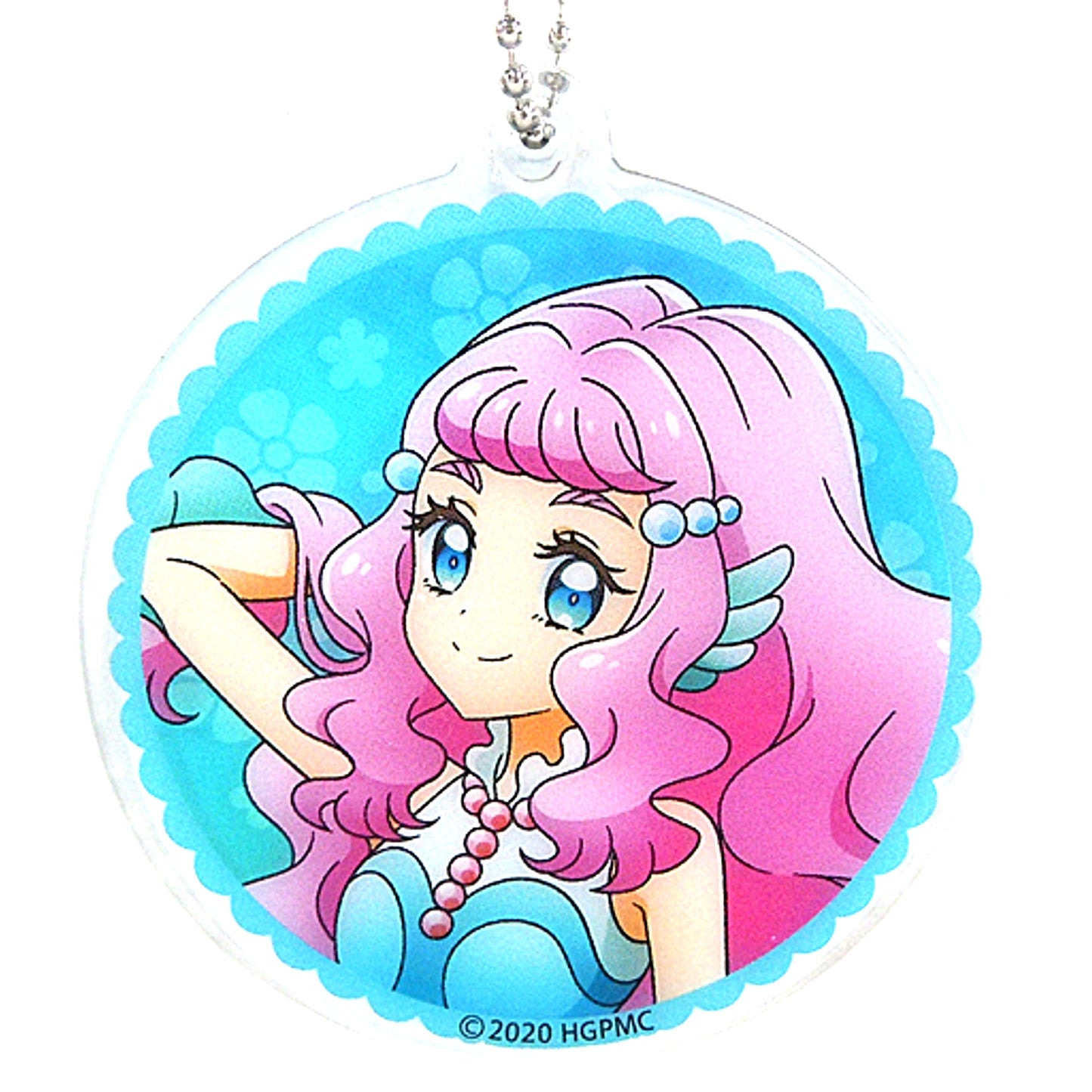 Mermaid Laura Healin' Good Precure The Movie GoGo! Big Transformation! Clear Keychain Collection Theater Goods [USED]