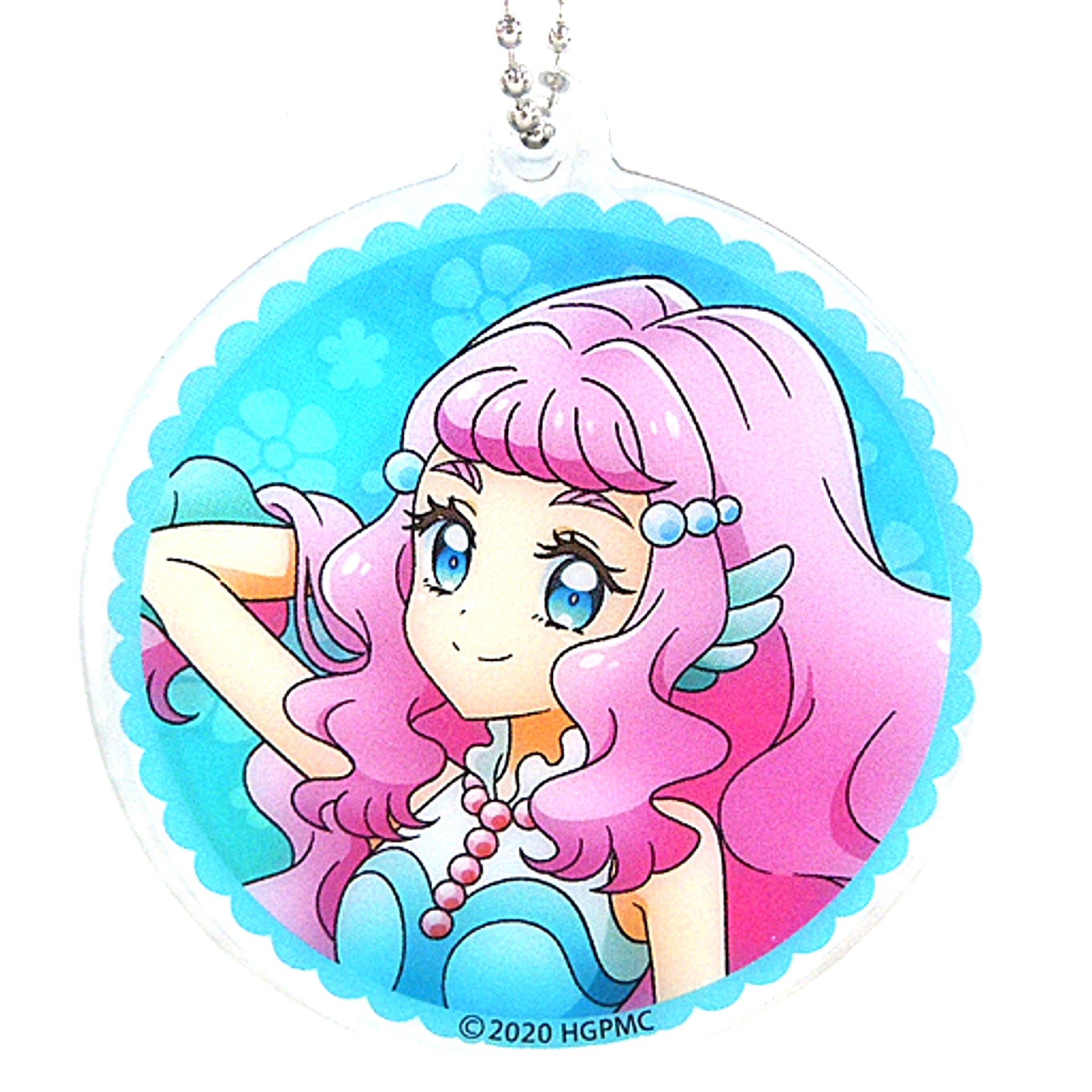 Mermaid Laura Healin' Good Precure The Movie GoGo! Big Transformation! Clear Keychain Collection Theater Goods [USED]