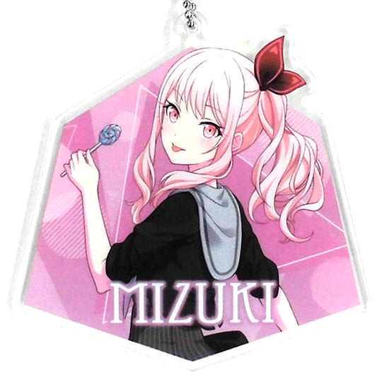 Hatsune Miku: Colorful Stage! Mizuki Akatsukiyama Acrylic Keychain Mascot Vol.2 Acrylic Item [USED]