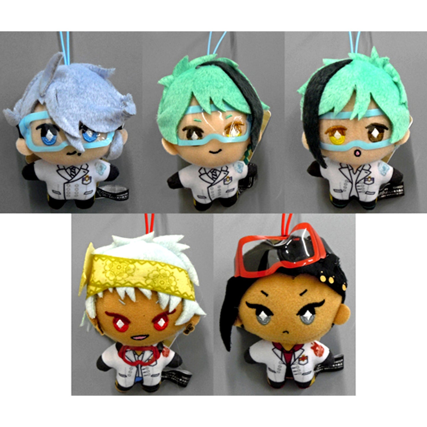 Set of 5 Extra Lab Wear Mascot Octavinelle Dormitory & Scarabia Dormitory Disney Twisted Wonderland [USED]