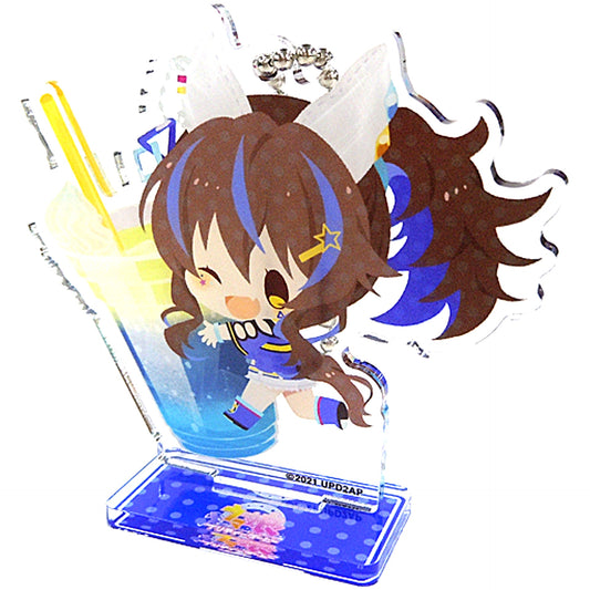 Daitaku Helios Uma Musume Pretty Derby Season 2 x COLLABO CAFE HONPO CharaDri!! Mini Character Acrylic Stand Keychain [USED]