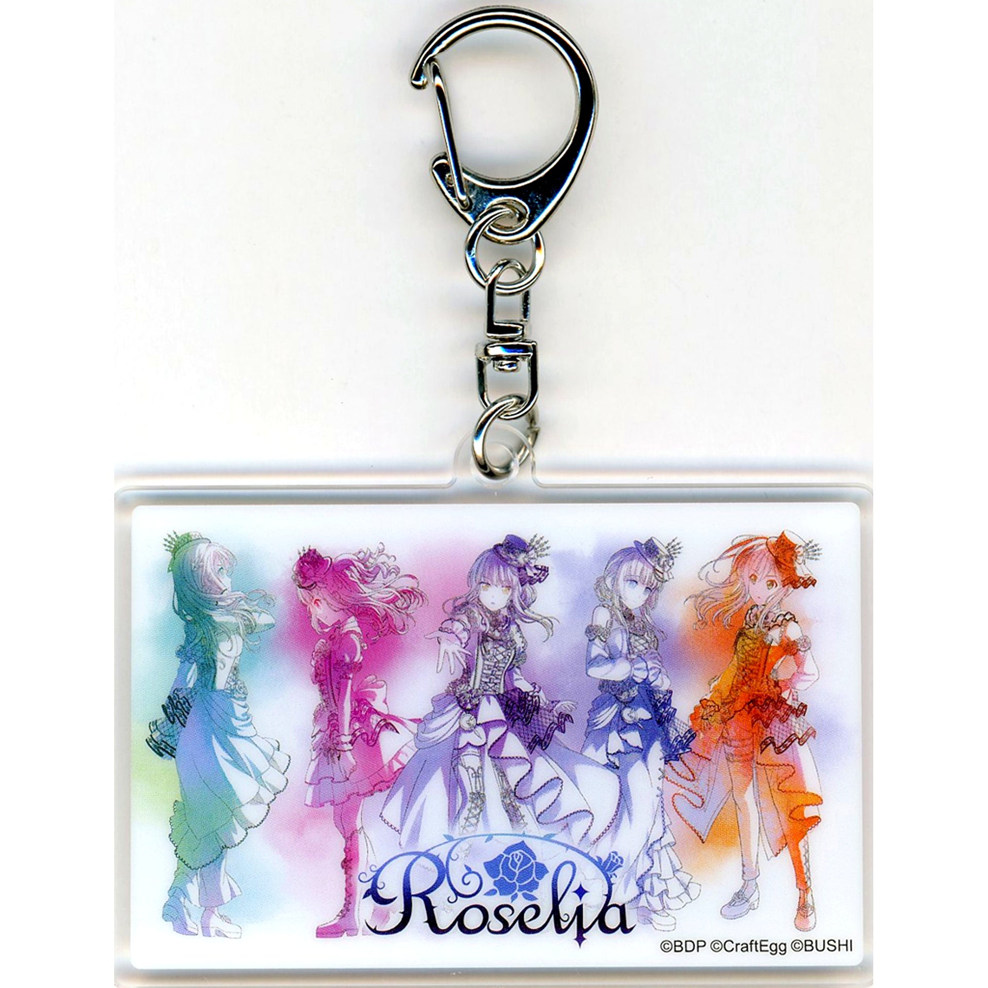 Roselia Movie BanG Dream! Episode of Roselia x Lawson Acrylic Keychain Loppi HMV & BOOKS online Ltd [USED]