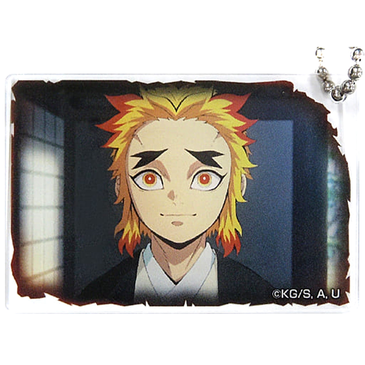 Demon Slayer: Kimetsu no Yaiba The Movie: Mugen Train Senjuro Rengoku Random Acrylic Plate AnimeJapan 2021 Goods Acrylic Stands [USED]
