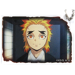 Demon Slayer: Kimetsu no Yaiba The Movie: Mugen Train Senjuro Rengoku Random Acrylic Plate AnimeJapan 2021 Goods Acrylic Stands [USED]