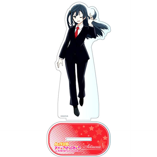Setsuna Yuki Suit Ver Big Acrylic Stand Love Live! Nijigasaki High School Idol Club [USED]