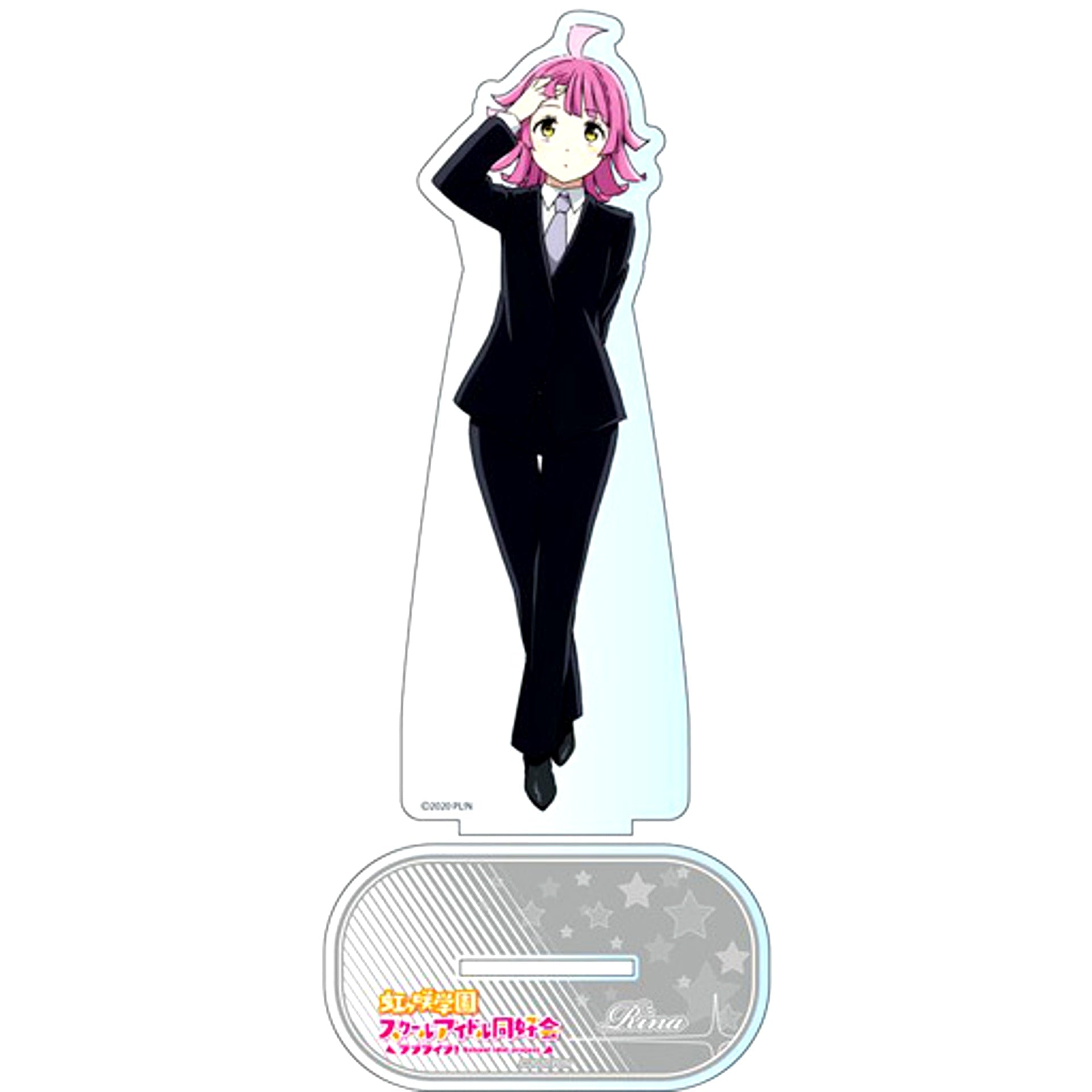Rina Tennoji Suit Ver. Large Acrylic Stand Love Live! Nijigasaki High School Idol Club [USED]