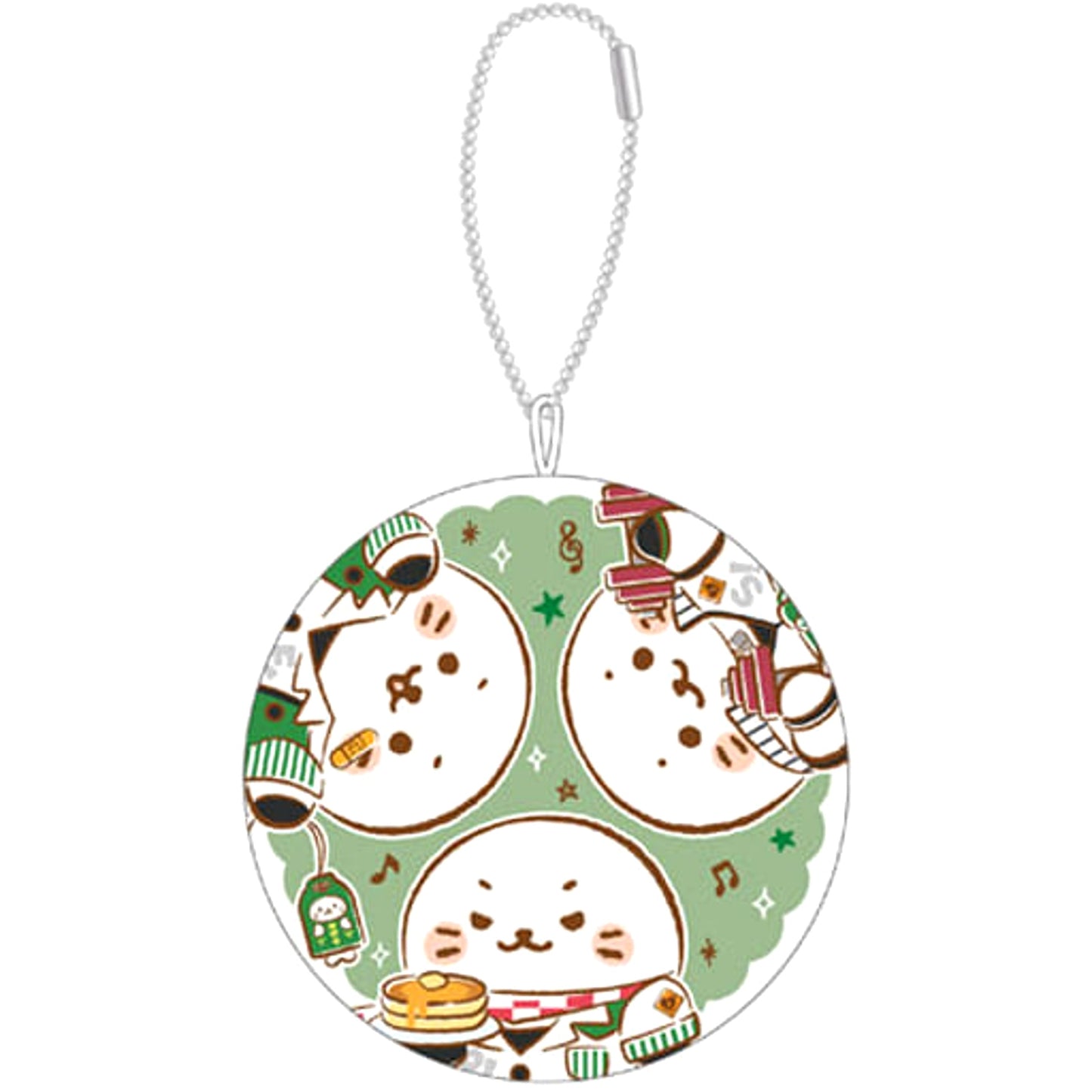THE IDOLM@STER SideM x Sirotan Frame Mochimaru Mascot Keychains [USED]