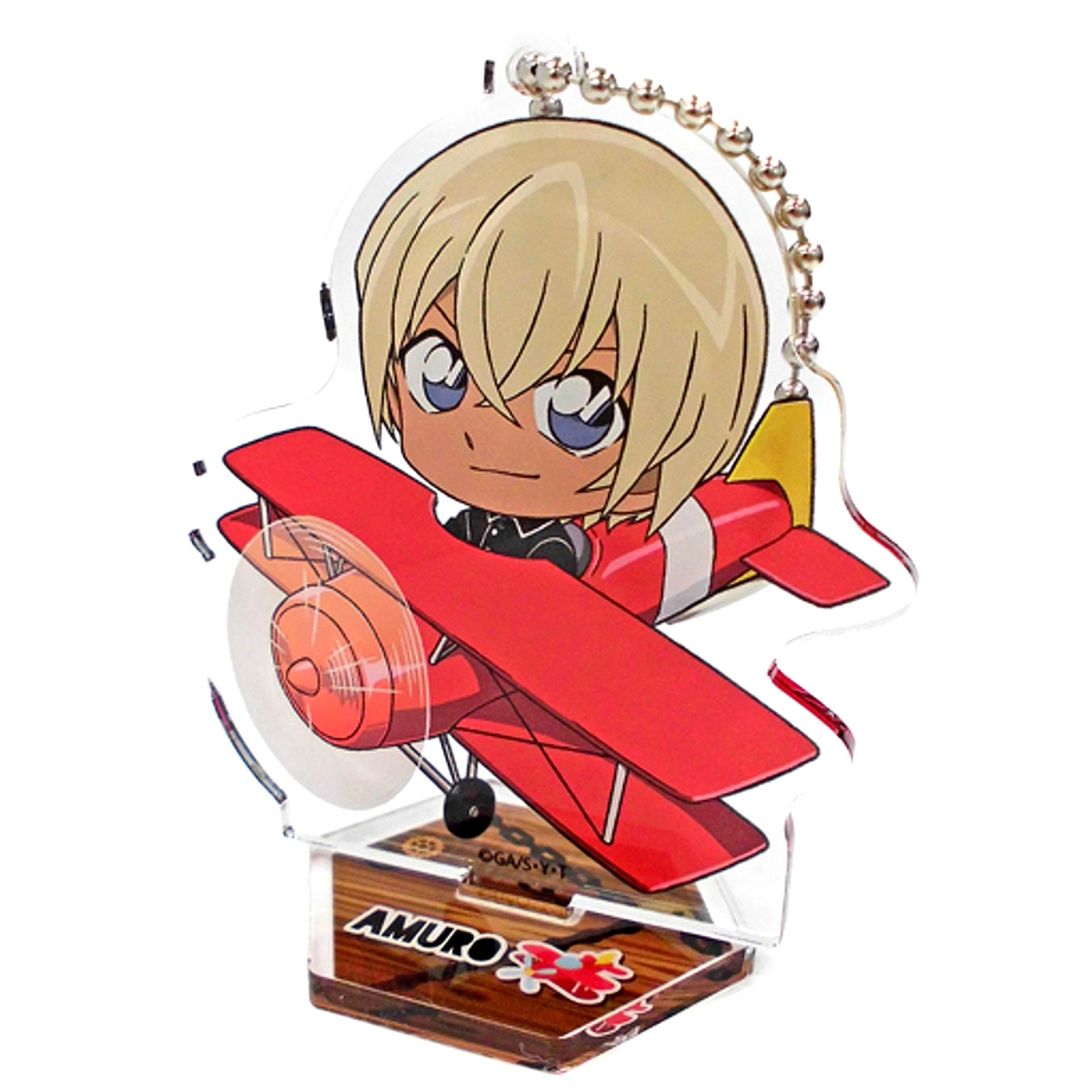 Toru Amuro Detective Conan Trading Acrylic Stand Keychain B in JOYPOLIS Gulf Paradise City [USED]