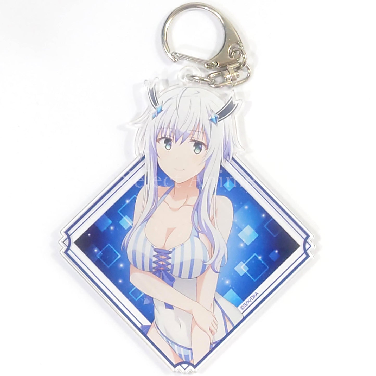 The Misfit of Demon King Academy Misha Necron Acrylic Keychain Keychains [USED]