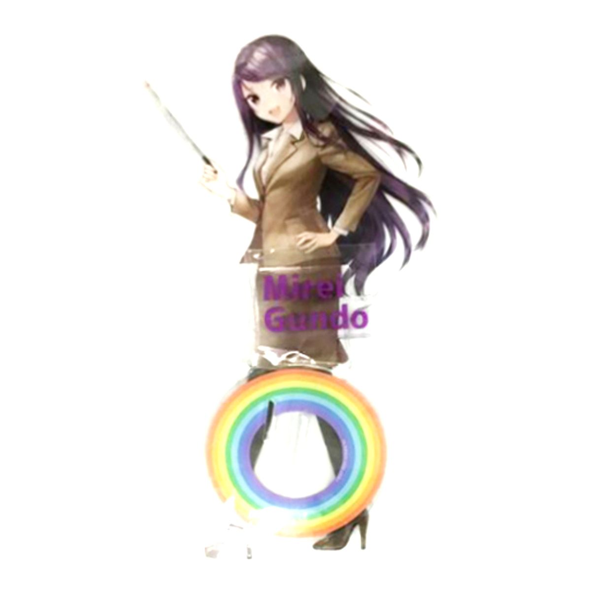 Gundo Mirei Large Acrylic Stand Virtual YouTuber Nijisanji New Visual Goods Wave 4 [USED]