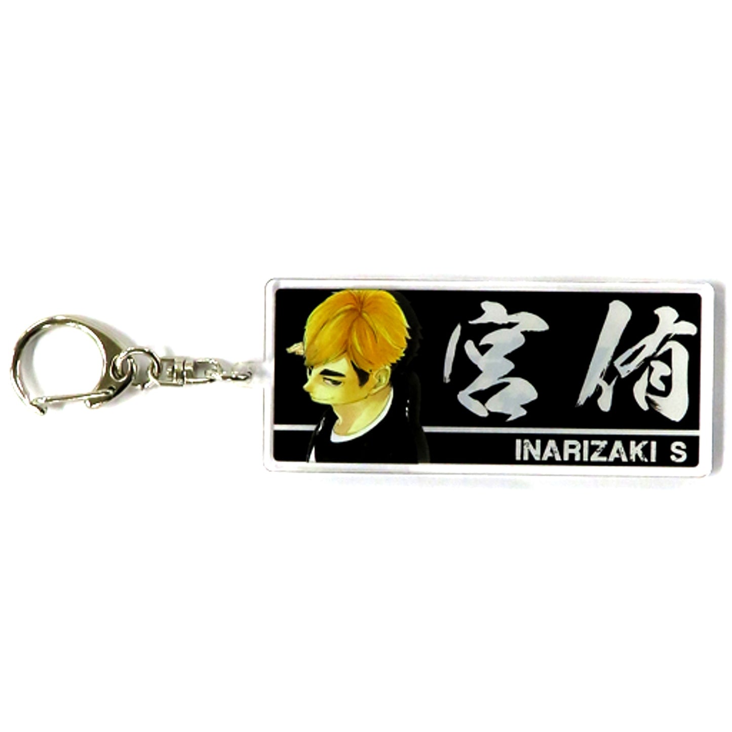 Atsumu Miya Haikyu!! 3-Layer Print Acrylic Keychain Haikyu!! Exhibition Genga x Taikan [USED]