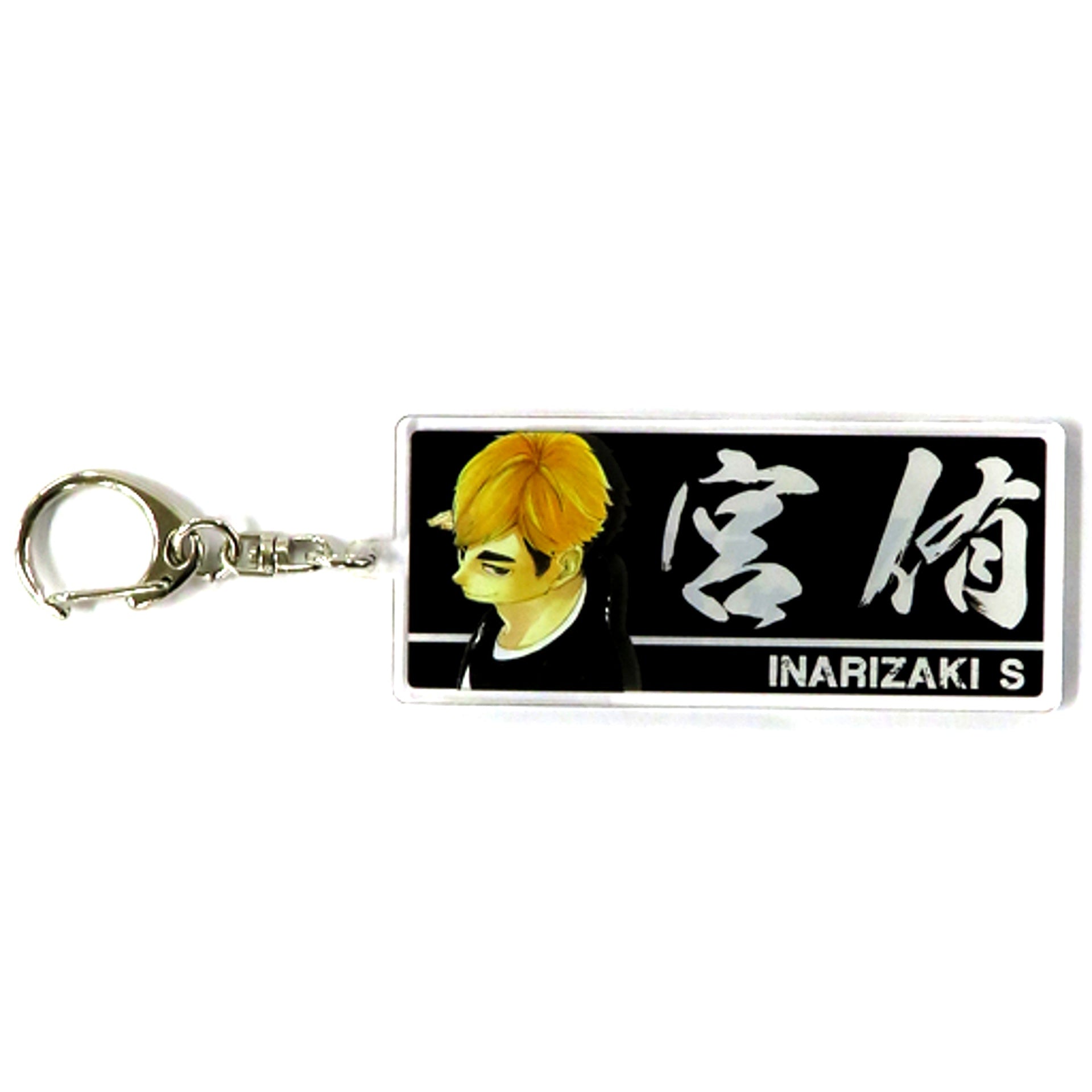 Atsumu Miya Haikyu!! 3-Layer Print Acrylic Keychain Haikyu!! Exhibition Genga x Taikan [USED]