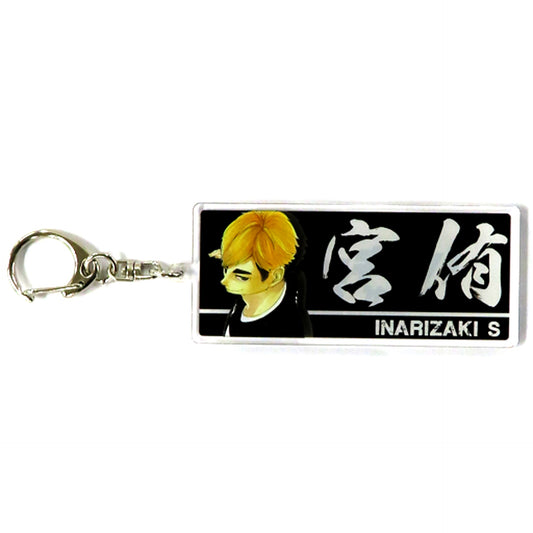 Atsumu Miya Haikyu!! 3-Layer Print Acrylic Keychain Haikyu!! Exhibition Genga x Taikan [USED]