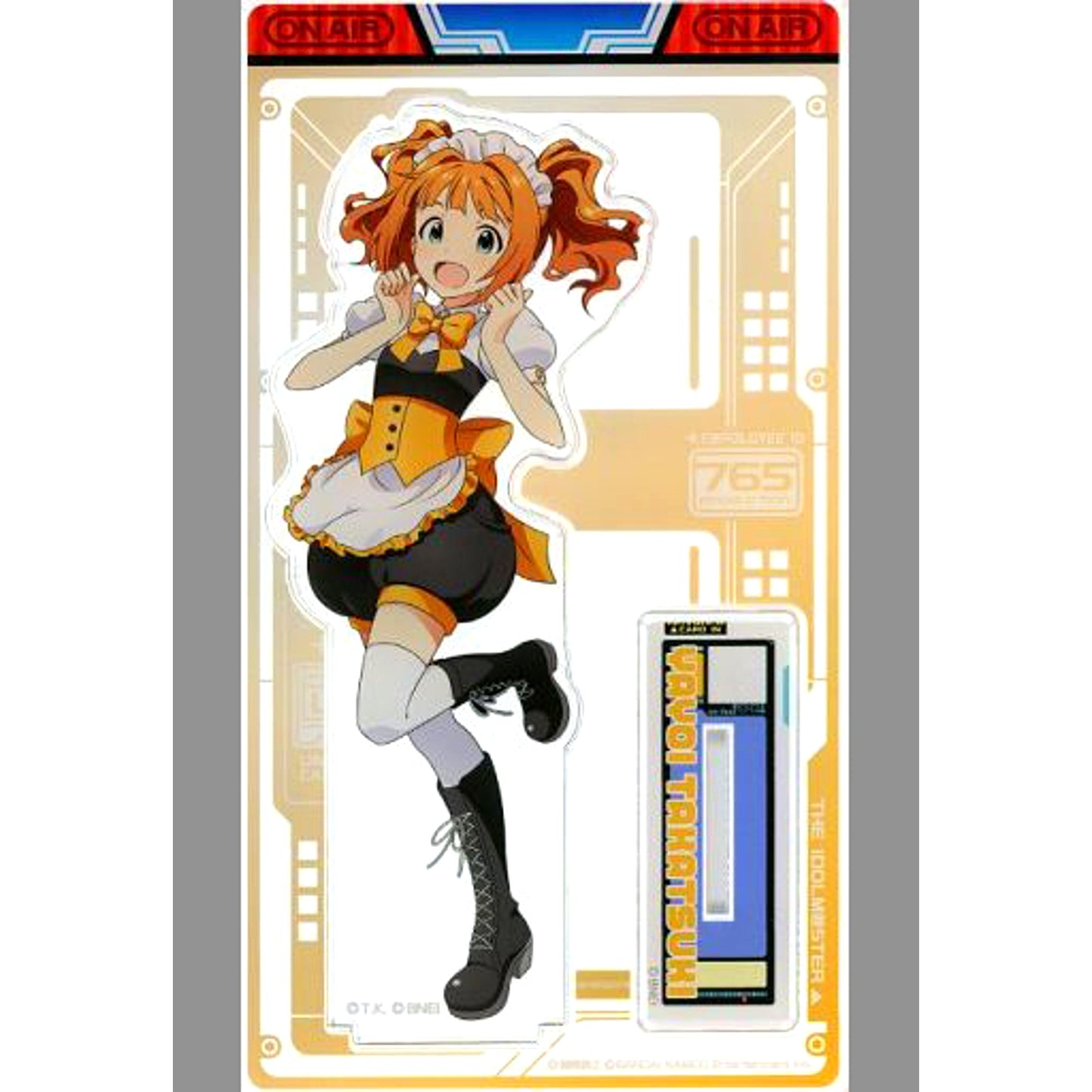 Yayoi Takatsuki The Idolmaster Greatest Memories Cafe in AniON Station Acrylic Stand [USED]