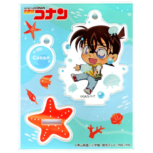 Conan Edogawa Detective Conan Original Acrylic Stand Keychain Sky City of Light and Shadow Sunshine Aquarium Ltd [USED]