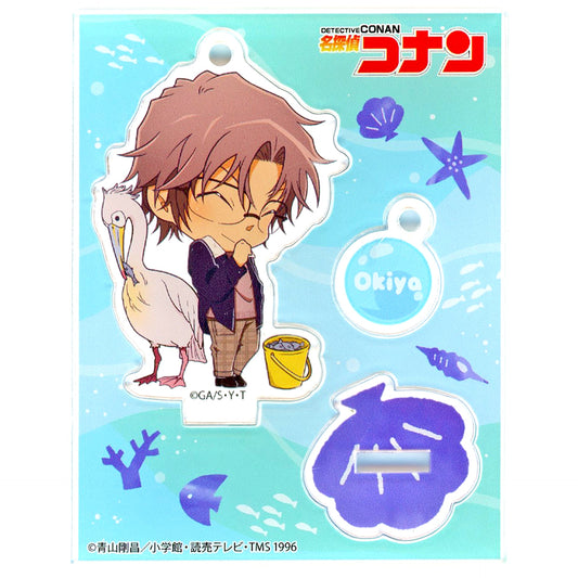 Subaru Okiya City of Light and Shadow Original Acrylic Stand Keychain Sunshine Aquarium Limited Detective Conan [USED]