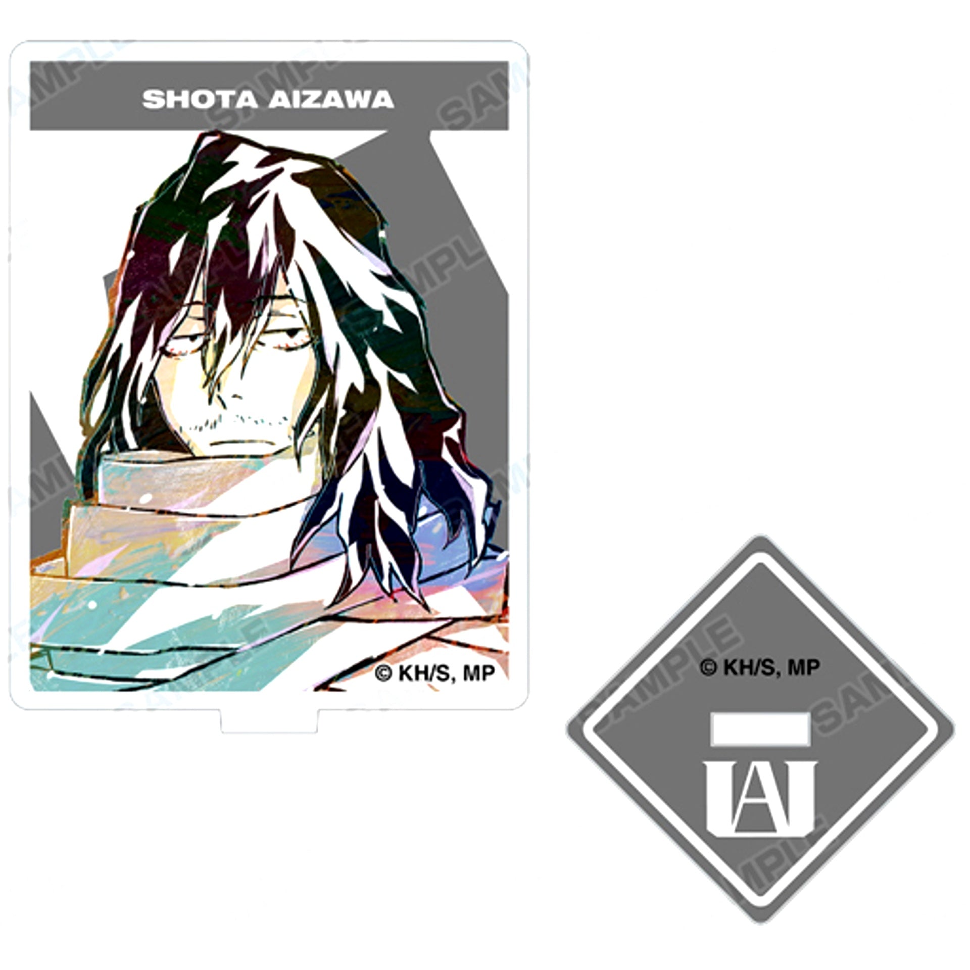 Shota Aizawa My Hero Academia Trading Ani-Art Part 4 Acrylic Stand [USED]
