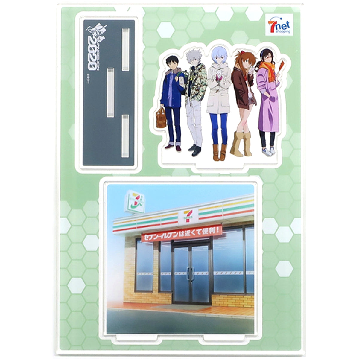 Group Acrylic Stand Rebuild of Evangelion 7net Shopping Limited [USED]
