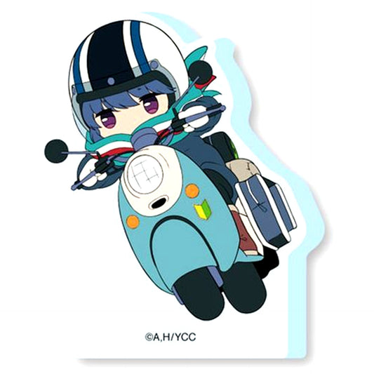 Rin Shima Laid-Back Camp Season 2 Rin on Scooter Odekake Photo Stand [USED]