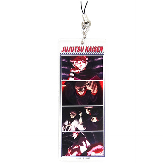 Yuji Itadori Ryomen Sukuna Jujutsu Kaisen Scene Acrylic Strap Vol.2 SEGA Limited Key Chain [USED]