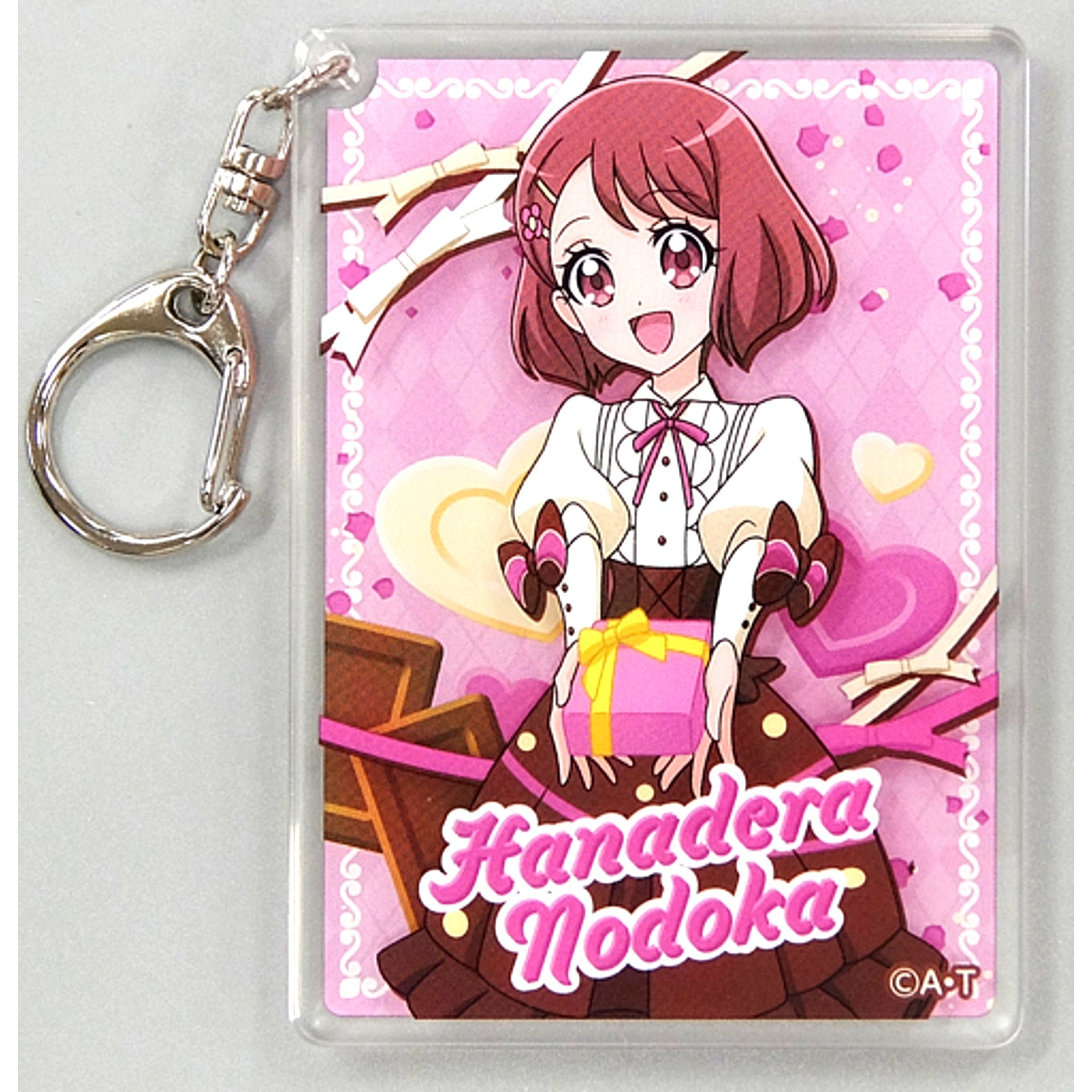 Nodoka Hanadera Healin' Good PreCure 3D Acrylic Card Keychain PRECURE Sweets Fair Valentine Pretty Store Online Ltd [USED]