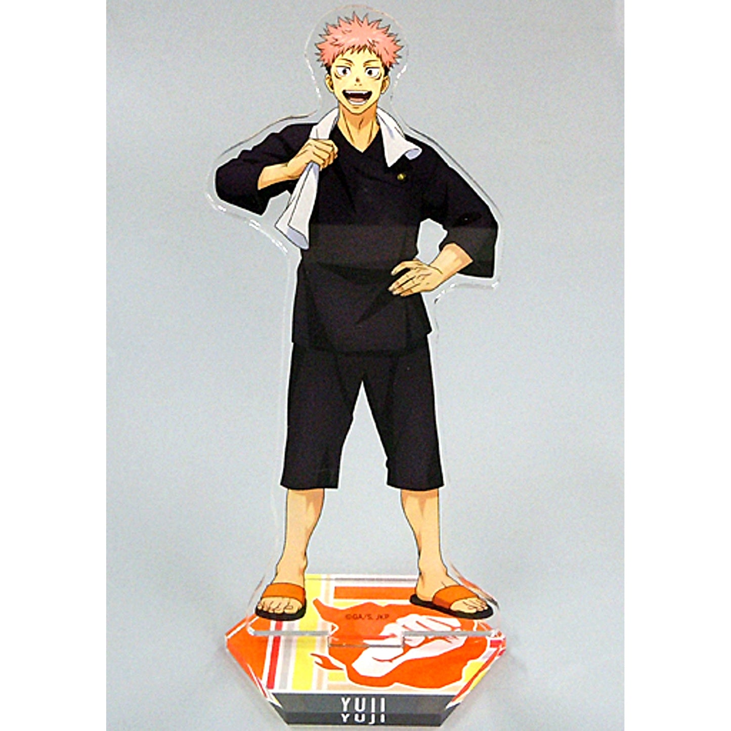 Yuji Itadori Acrylic Stand Jujutsu Kaisen x Gokurakuyu RAKU SPA Gokuraku Juju Yasumi [USED]