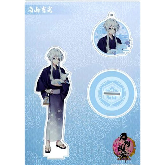 Hakusan Yoshimitsu Touken Ranbu ONLINE Acrylic Stand Set Light Outfit [USED]