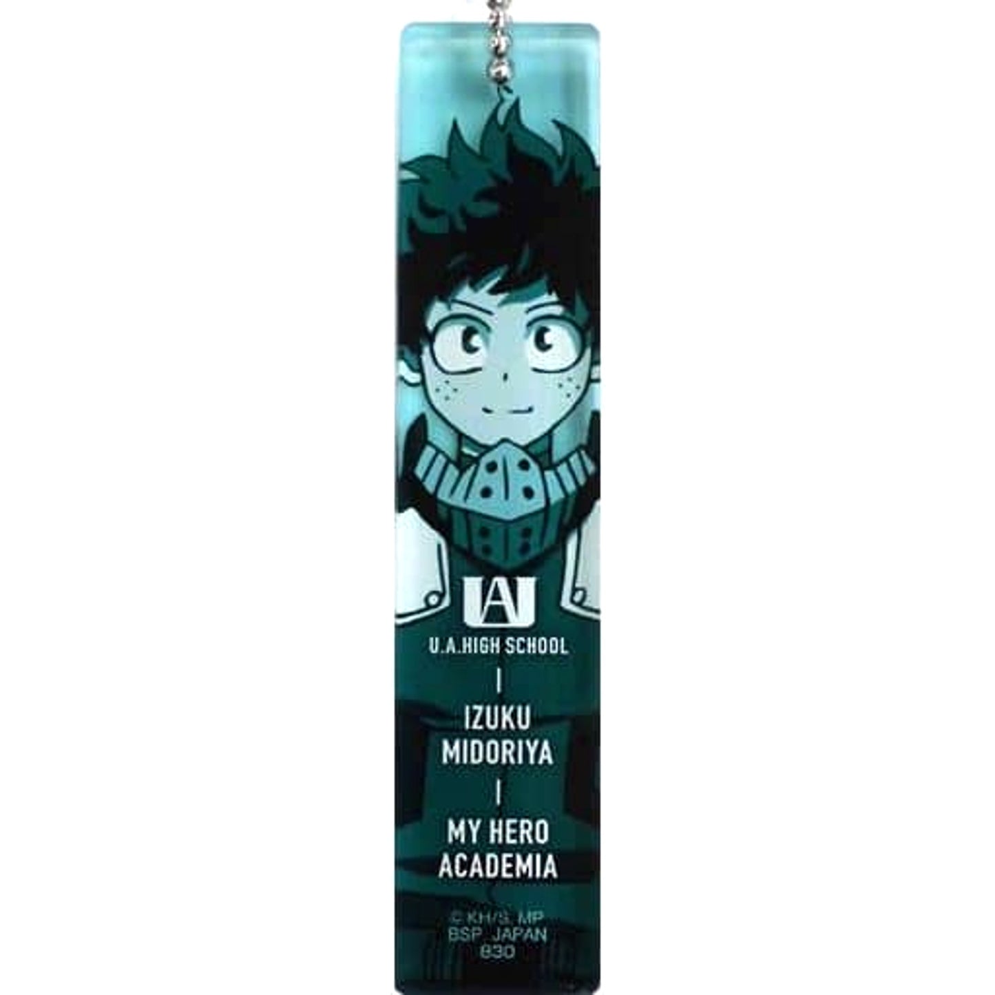 My Hero Academia Izuku Midoriya Ichiban Kuji Go And Go! Acrylic Keychain Prize H Keychains [USED]