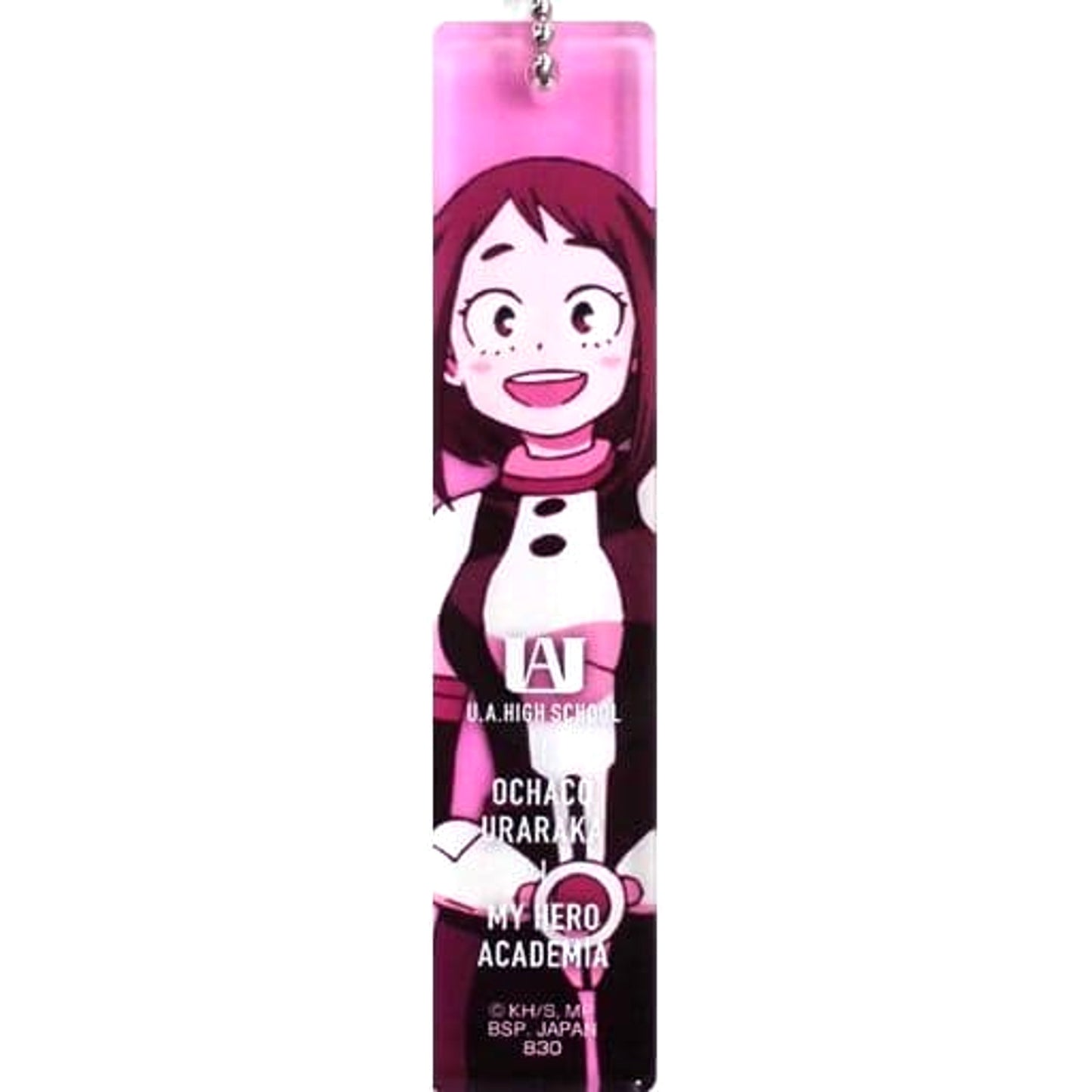 My Hero Academia Ochaco Uraraka Ichiban Kuji Go And Go! Acrylic Keychain Prize H Keychains [USED]