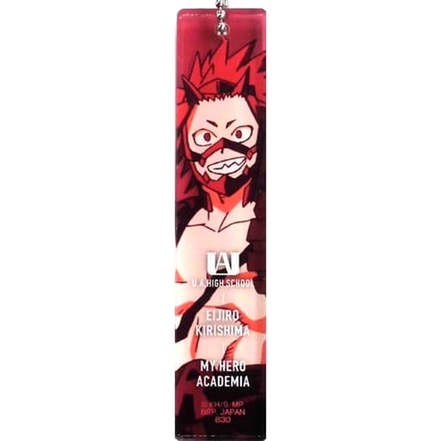 My Hero Academia Eijirou Kirishima Ichiban Kuji Go And Go! Acrylic Keychain Prize H Keychains [USED]
