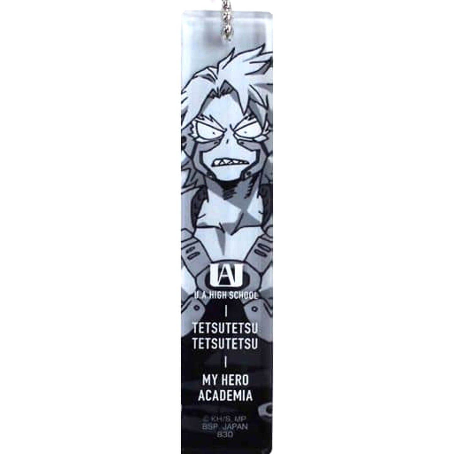 My Hero Academia Tetsu Tetsu Tetsu Ichiban Kuji Go And Go! Acrylic Keychain Prize H Keychains [USED]