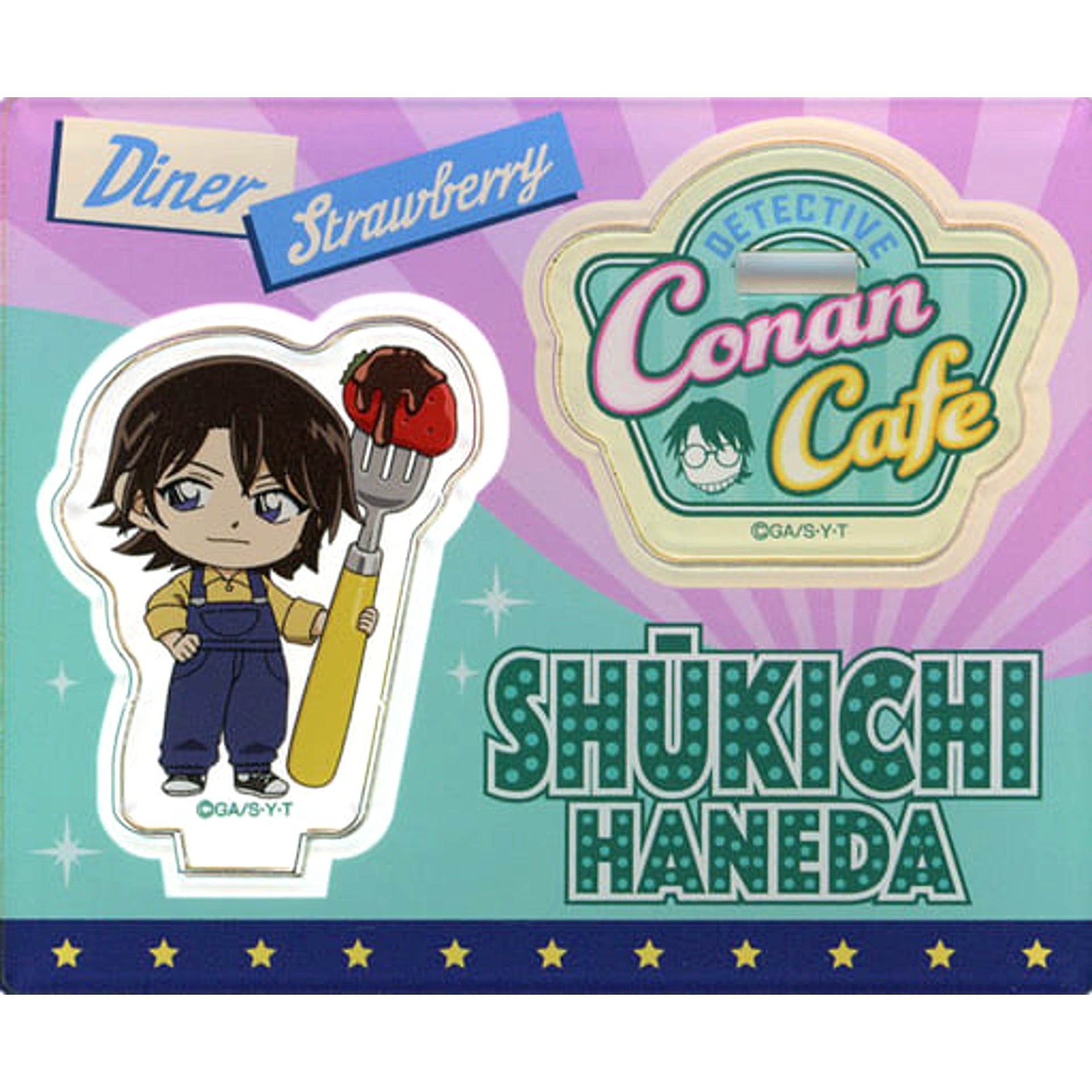 Detective Conan Cafe 2021 in BOX cafe Shukichi Haneda Mini Acrylic Stand Acrylic Stands [USED]
