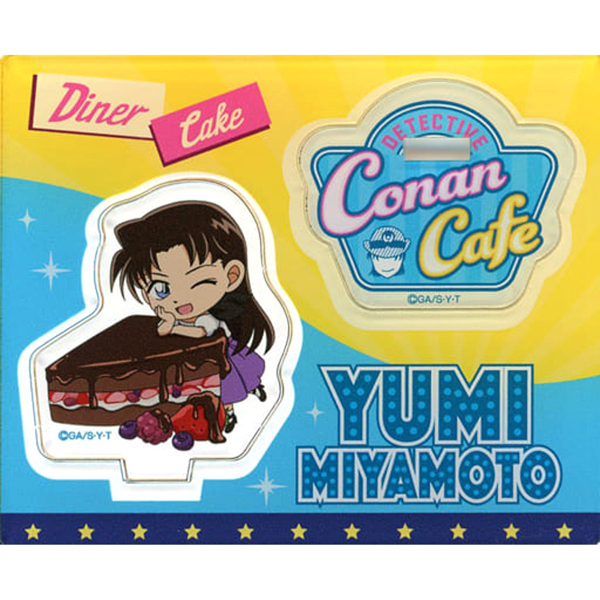 Detective Conan Cafe 2021 in BOX cafe Yumi Miyamoto Mini Acrylic Stand Acrylic Stands [USED]