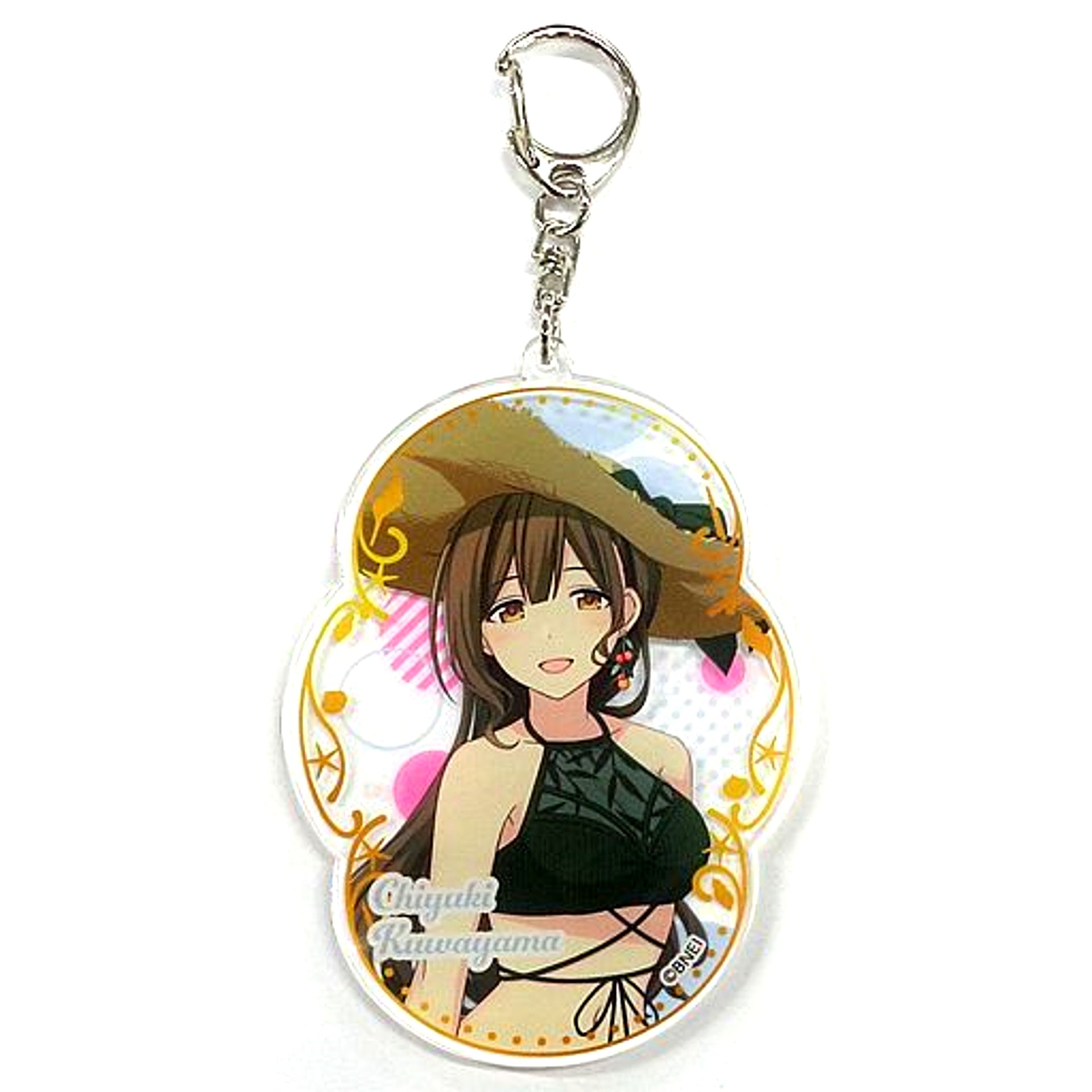 Chiyuki Kuwayama The Idolm@ster Shiny Colors Acrylic Keychain Refresh Summer Official Shop Kuji M@STER Prize B [USED]