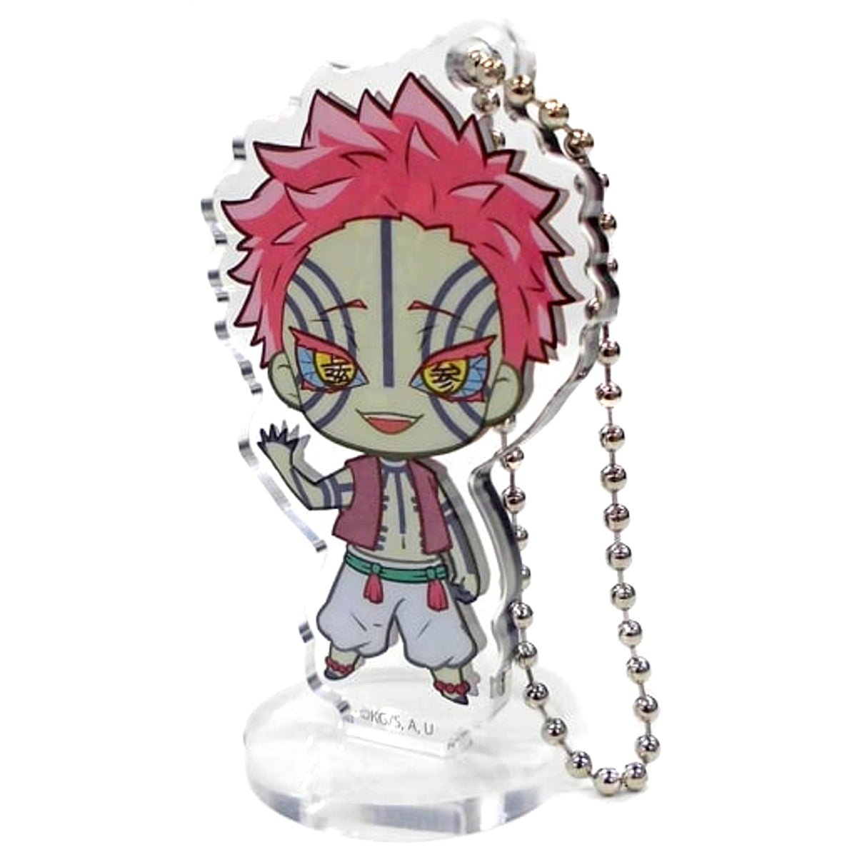 Akaza Demon Slayer Cocomie Acrylic Figure Form 5 Mugen Train Arc [USED]