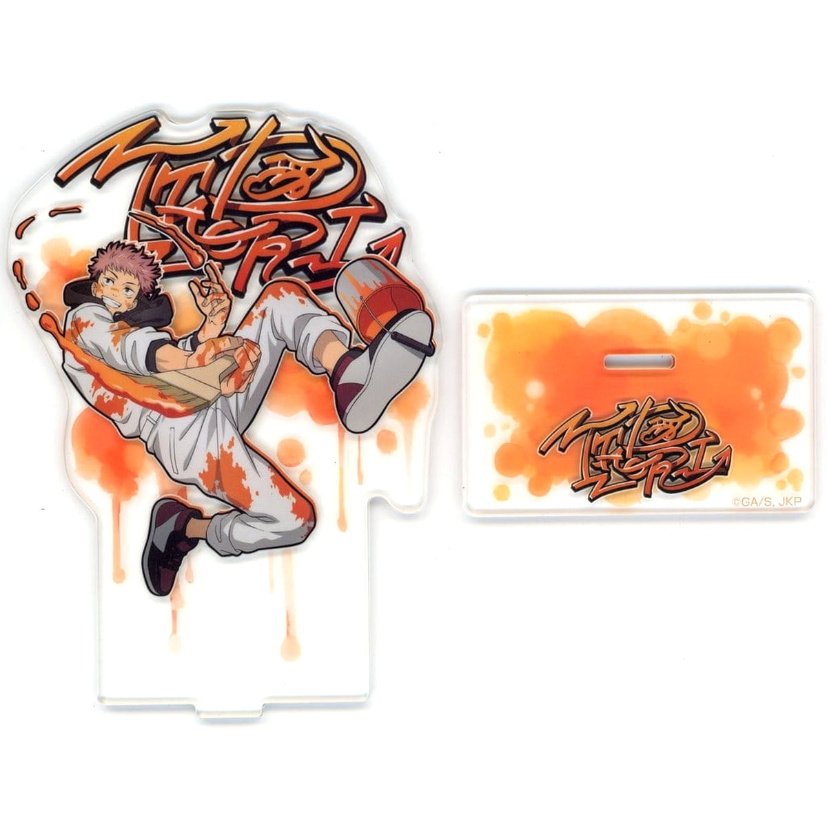 Jujutsu Kaisen Yuji Itadori Sega Lucky Kuji Graffiti x Battle Acrylic Stand Prize H [USED]