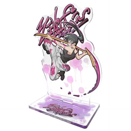 Jujutsu Kaisen Maki Zenin Sega Lucky Kuji Graffiti x Battle Acrylic Stand Prize H [USED]