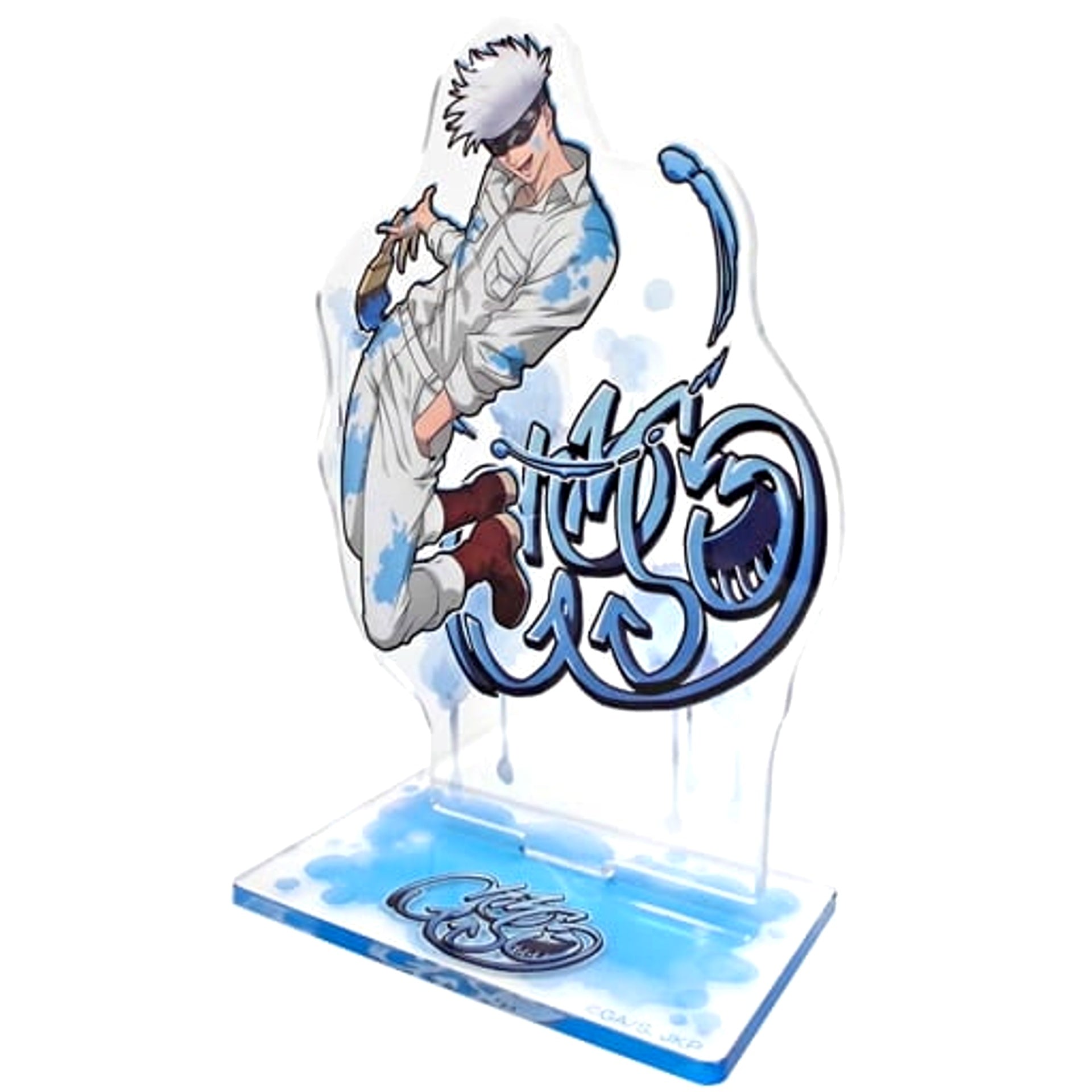 Jujutsu Kaisen Satoru Gojo Sega Lucky Kuji Graffiti x Battle Acrylic Stand Prize H [USED]