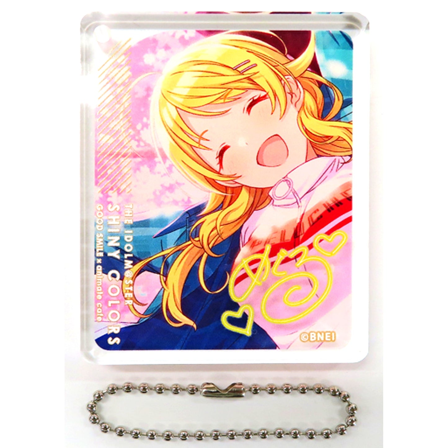 Meguru Hachimiya THE IDOLM@STER Shiny Colors CoLotta Trading Acrylic Plate Keychain Vol.2 Group 1 3rd Anniv Celebration x Good Smile x Animate Cafe [USED]